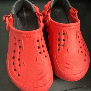 CROCS Kids Vibrant Red Water Shoes